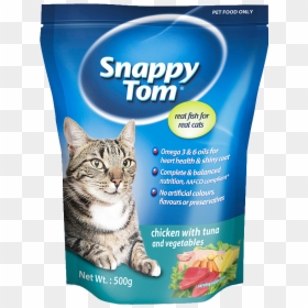 Snappy Tom Ocean Fish, HD Png Download - cat food png
