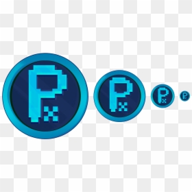 Pixel 1 A - Circle, HD Png Download - pixel coin png