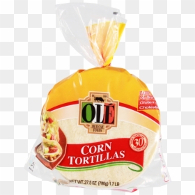 White Corn Tortillas - Ole Large Burrito Tortillas, HD Png Download - tortillas png