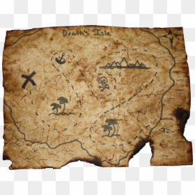 Pirate Treasure Map Png , Png Download - Pirate Treasure Map 5e, Transparent Png - pirate map png