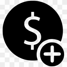 Add Dollar Coin - Dollar Sign Black Png, Transparent Png - pixel coin png