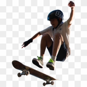 Transparent Background Skate Png, Png Download - skateboarding png