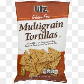 Utz Tortillas, Multigrain - Utz Multigrain Tortilla Chips, HD Png Download - tortillas png