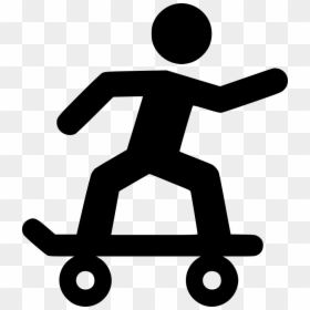 Skate Skater - Skater Icon, HD Png Download - skateboarding png