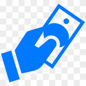Cash In Hand Filled Icon - Icon Money Vector Png, Transparent Png - cash symbol png
