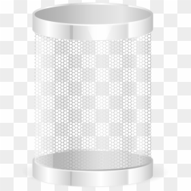 Papelera -trash Bin - Circle, HD Png Download - trash can.png