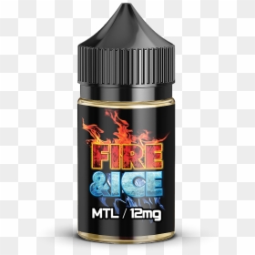 Fire & Ice Mtl 30ml - A4s Vapes Mtl Fire&ice 30ml, HD Png Download - fire and ice png