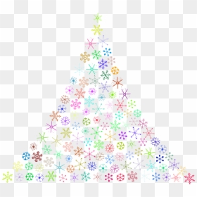 Transparent Snowflakes Background Png - Transparent Background Christmas Tree Clipart, Png Download - snowflake .png
