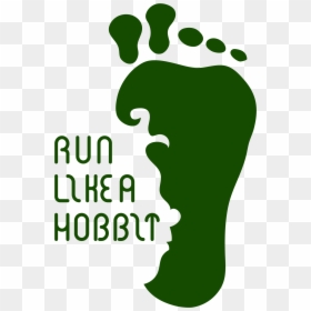 Run Like A Hobbit, HD Png Download - hobbit png