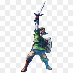 Skyward Sword Link Artwork, HD Png Download - the legend of zelda png