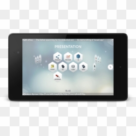 Tablet Computer, HD Png Download - snowflake .png