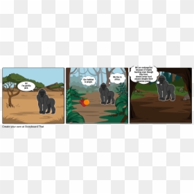 Storyboard, HD Png Download - gorilla png