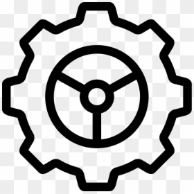 Straight Through Processing Icon, HD Png Download - gears png