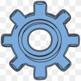 Cog Clipart, HD Png Download - gears png