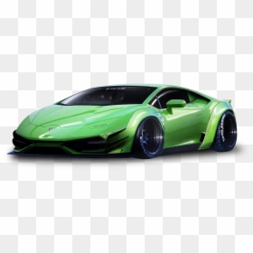 Wide Body Sports Cars, HD Png Download - lamborghini png
