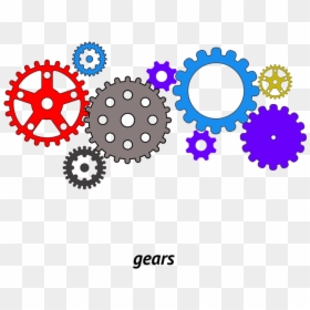 Circle, HD Png Download - gears png