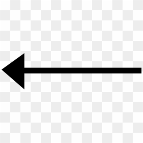 Long Arrow Pointing Left, HD Png Download - arrow mark png