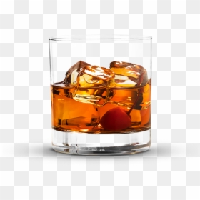Cocktail Old Fashioned Transparent, HD Png Download - rocks png