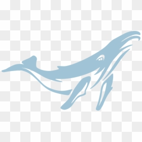 Blue Whale Vector Png, Transparent Png - whale png