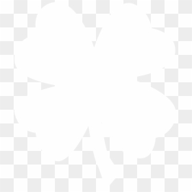 Four Leaf Clover White Png, Transparent Png - clover png