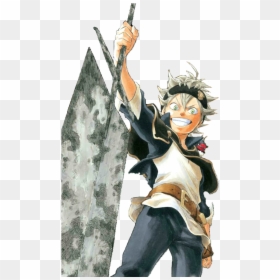 Asta Sword Black Clover, HD Png Download - clover png