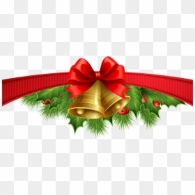 Christmas Ribbon Transparent Background, HD Png Download - red ribbon png
