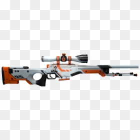 Csgo Awp Asiimov Png, Transparent Png - csgo png