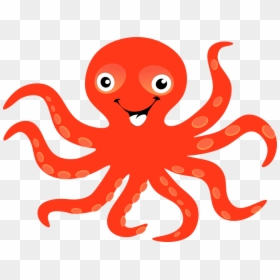 Octopus Clipart Silhouette, HD Png Download - octopus png