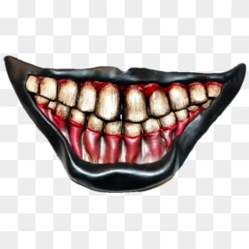 Scary Mouth, HD Png Download - tooth png