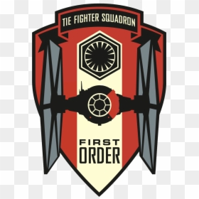 First Order Fighter Squadron, HD Png Download - tie fighter png
