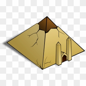 Triangle Of Egypt, HD Png Download - pyramid png