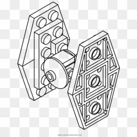 Drawing, HD Png Download - tie fighter png
