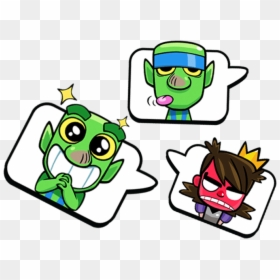 Clash Royale New Emotes, HD Png Download - clash royale png