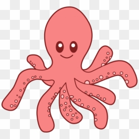 Ocean Animal Count And Clip, HD Png Download - octopus png