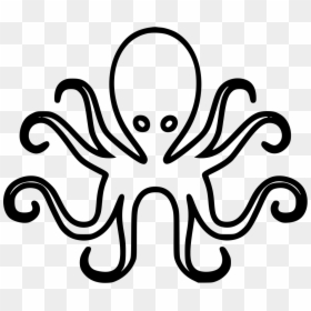 Giant Pacific Octopus Drawing, HD Png Download - octopus png