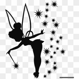 Transparent Tinkerbell Silhouette Png, Png Download - tinkerbell png