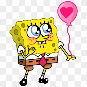 Spongebob Squarepants In Love, HD Png Download - spongegar png