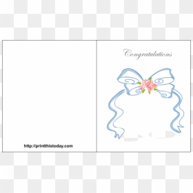 Printable Wedding Card Congratulations, HD Png Download - congratulations png