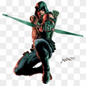 Green Arrow Comic Png, Transparent Png - green arrow png