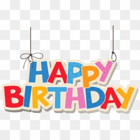 Happy Birthday Banner Clipart, HD Png Download - happy png