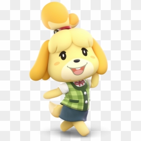 Isabelle Animal Crossing Smash, HD Png Download - happy png