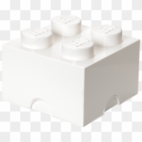 Lego Storage Brick 8 White, HD Png Download - brick png