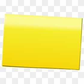 Yellow Post It Png, Transparent Png - sticker png