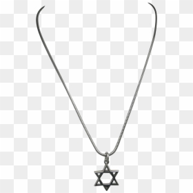 Jewish Star Necklace Transparent Background, HD Png Download - star of david png