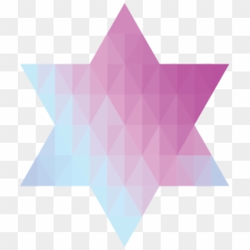 Triangle, HD Png Download - star of david png
