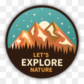 Lets Explore Nature, HD Png Download - sticker png