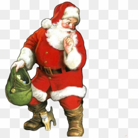 Santa Claus Christmas Cards, HD Png Download - santa beard png