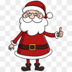 Black Santa Claus Animation, HD Png Download - santa beard png