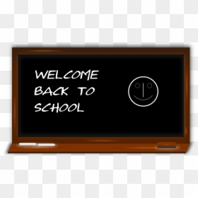 Black School Board Png, Transparent Png - chalkboard png