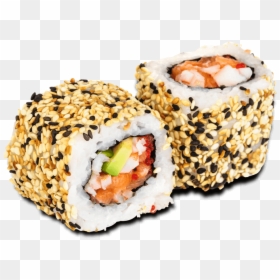 Sushi Uramaki Tobiko, HD Png Download - sushi png